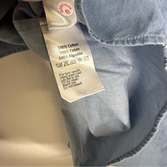 Peter Millar Chambray Indigo Shirt – Size Medium (NWT) - Picture 9 of 10